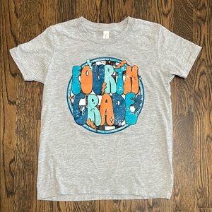 EUC Fourth Grade Graphic T-Shirt size 10